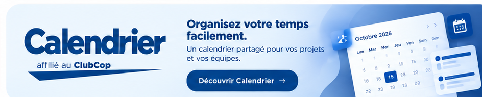 Présentation du service Calendrier — Club Coop
